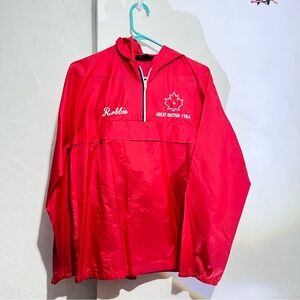 Red Great Britain 1984 Windbreaker : Box 006: